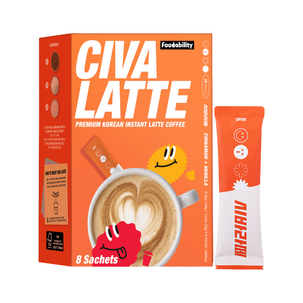 Civa Latte - Cinnamon + Vanilla Cafe Latte